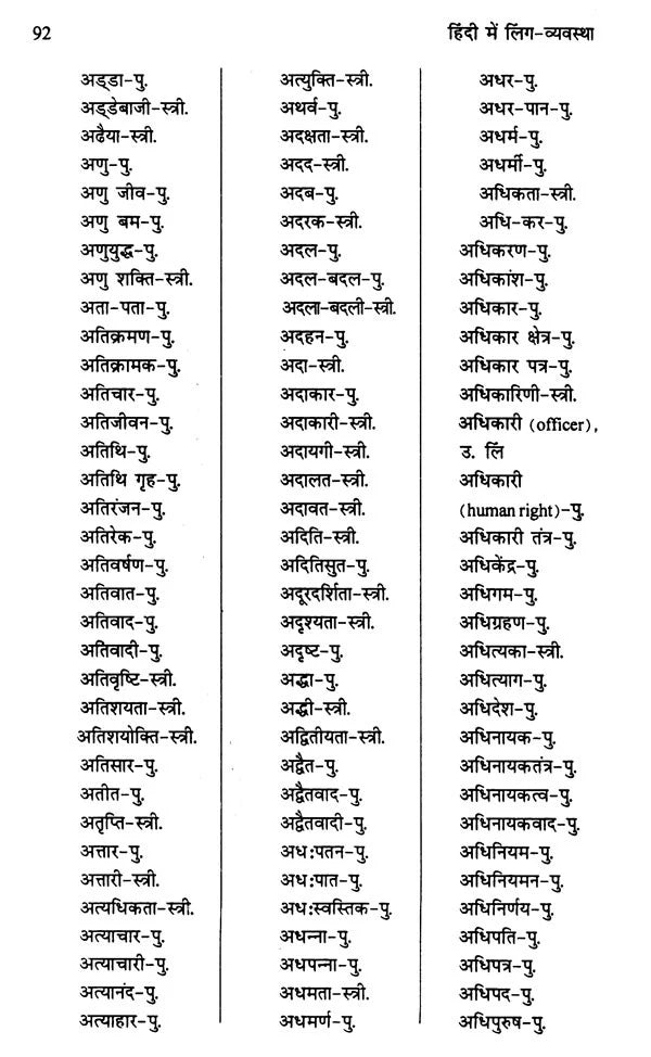 हिंदी में लिंग-व्यवस्था- Gender System in Hindi - Retail Maharaj