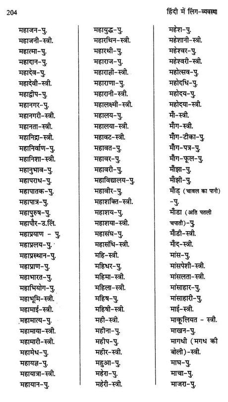 हिंदी में लिंग-व्यवस्था- Gender System in Hindi - Retail Maharaj