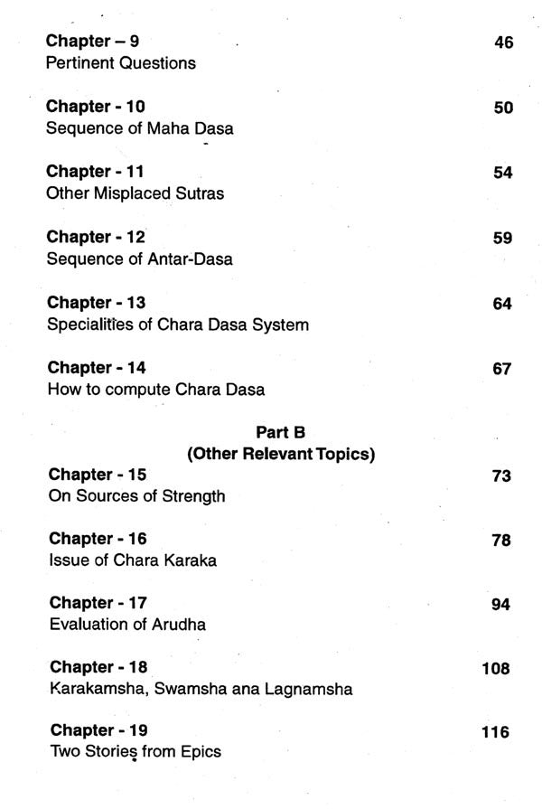Chara Dasa of Jaimini (Explained first time as per Injunctions of Jus) - Retail Maharaj
