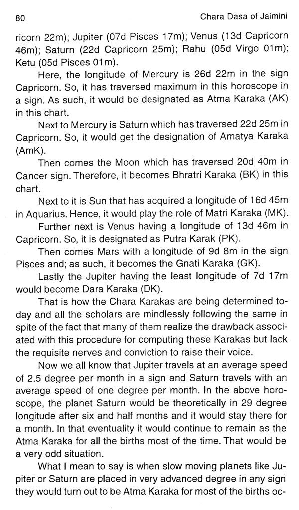 Chara Dasa of Jaimini (Explained first time as per Injunctions of Jus) - Retail Maharaj