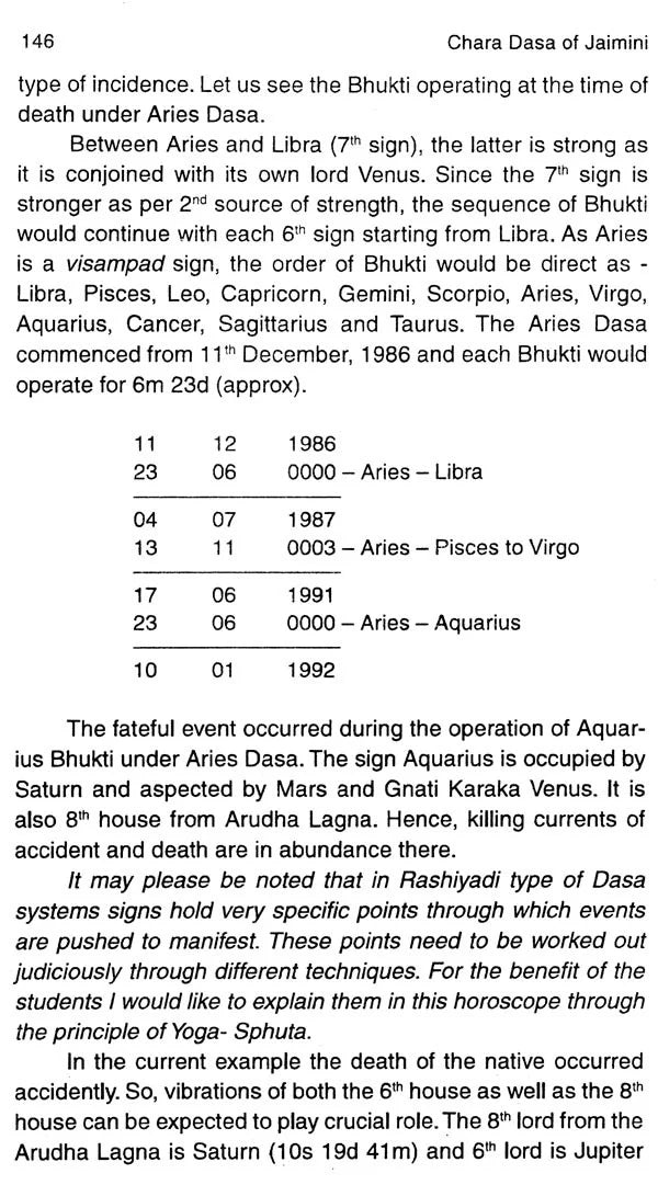 Chara Dasa of Jaimini (Explained first time as per Injunctions of Jus) - Retail Maharaj