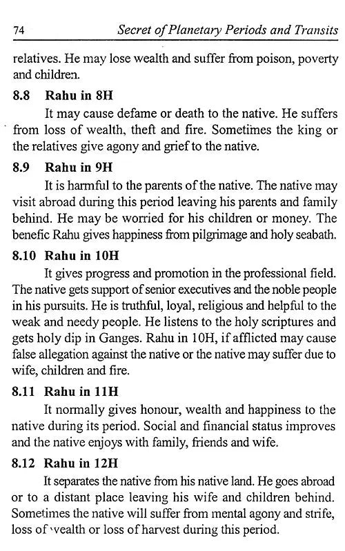 Secret of Planetary Periods and Transits - Retail Maharaj