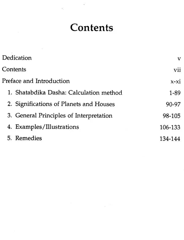 Shatabdika Dasha (A Conditional Dasha of Maharishi Parashara) - Retail Maharaj