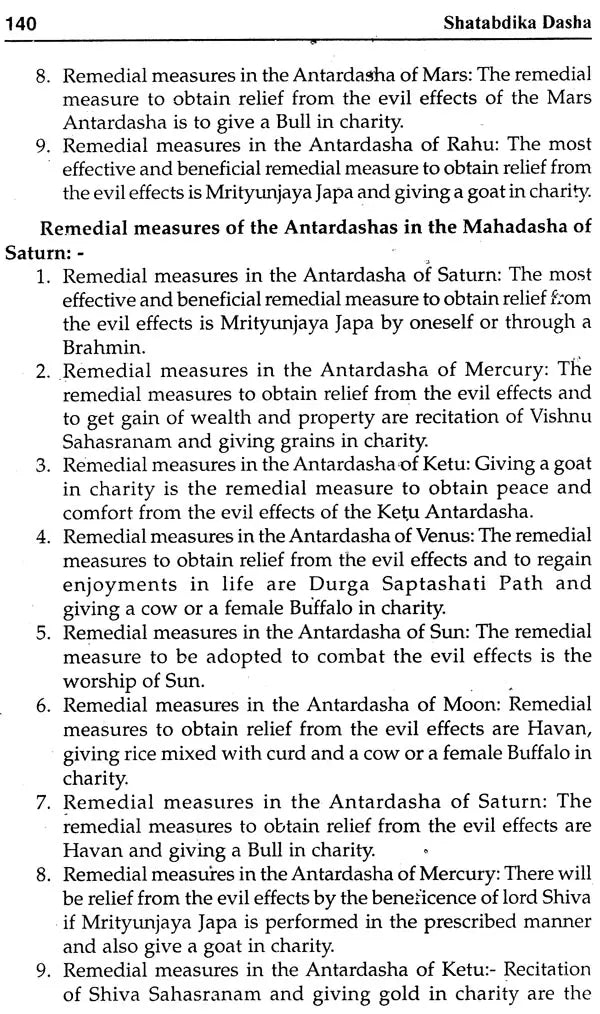 Shatabdika Dasha (A Conditional Dasha of Maharishi Parashara) - Retail Maharaj