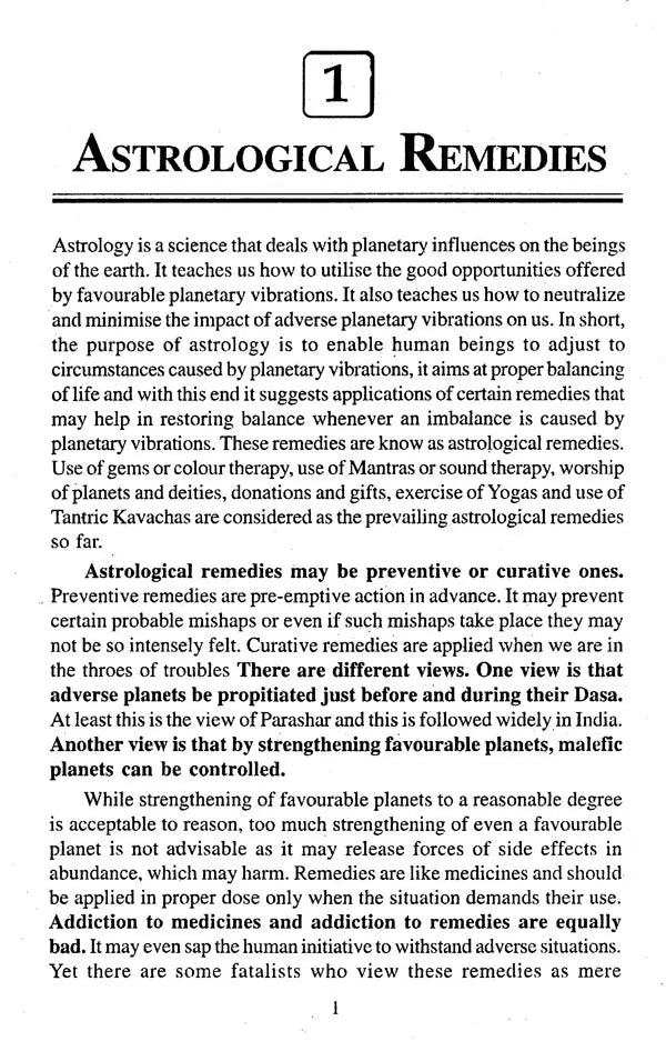 Remedial Astrology - Retail Maharaj