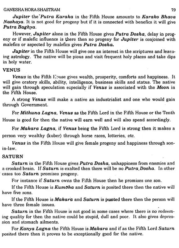 Ganesha Hora Shastram- Bhava Analysis (Set of 2 Volumes) - Retail Maharaj