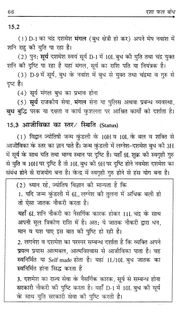 दशाफल बोध- Dasha Phal Bodh - Retail Maharaj