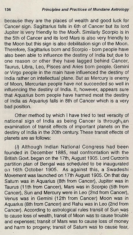 Principles and Practices of Mundane Astrology (An Old and Rare Book) - Retail Maharaj