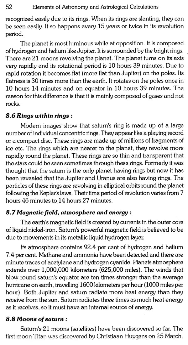 Elements of Astronomy and Astrological Calculations - Retail Maharaj