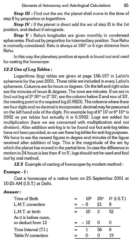 Elements of Astronomy and Astrological Calculations - Retail Maharaj