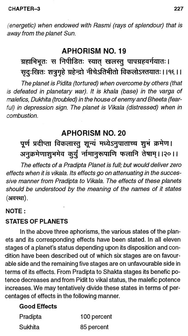 Sage Mantreshwara's Phala Deepika (Vol-1) (An Old and Rare Book) - Retail Maharaj