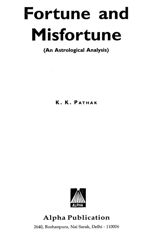 Fortune Misfortune (An Astrological Analysis) - Retail Maharaj