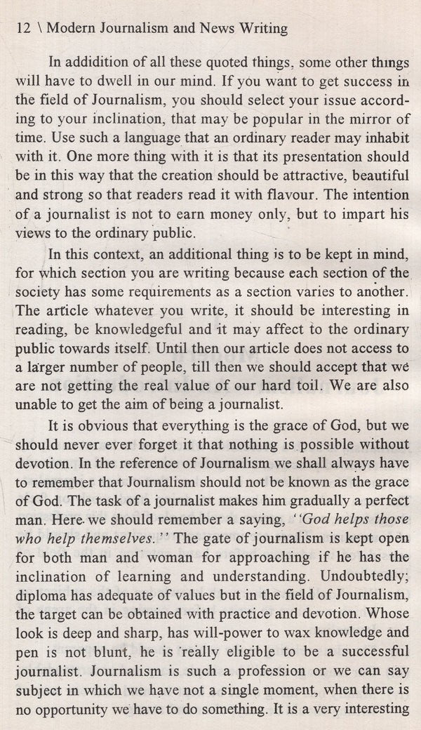 Modern Journalism and News Writing - Retail Maharaj