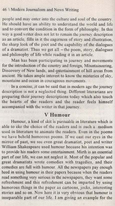 Modern Journalism and News Writing - Retail Maharaj