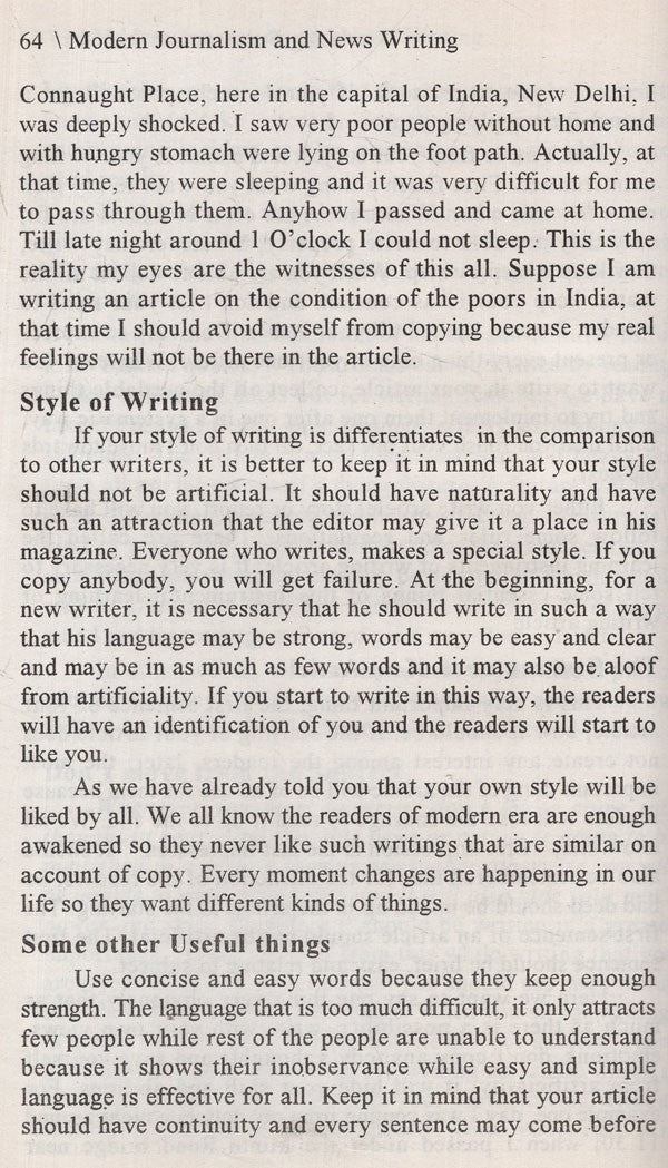 Modern Journalism and News Writing - Retail Maharaj