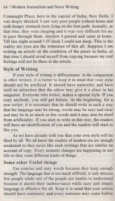 Modern Journalism and News Writing - Retail Maharaj