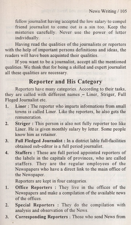 Modern Journalism and News Writing - Retail Maharaj