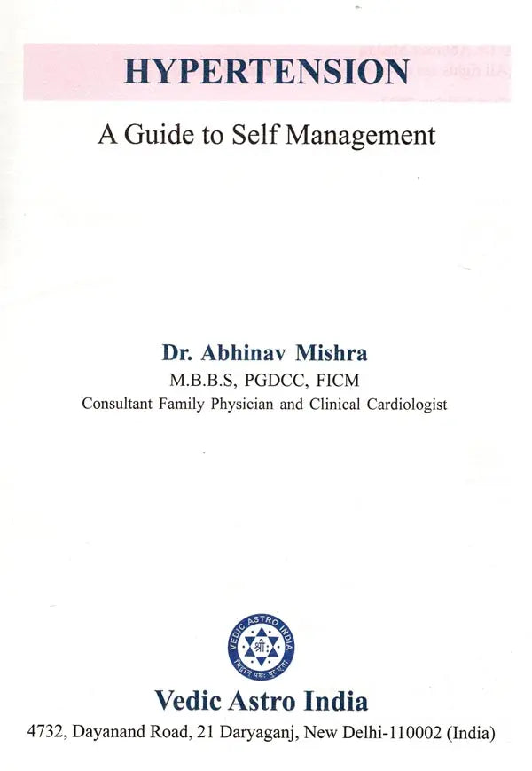 Hypertension (A Guide to Self- Management) - Retail Maharaj