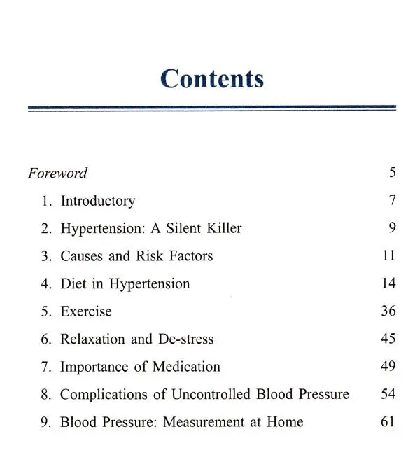 Hypertension (A Guide to Self- Management) - Retail Maharaj