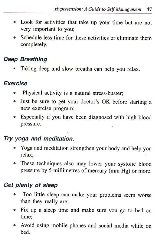 Hypertension (A Guide to Self- Management) - Retail Maharaj