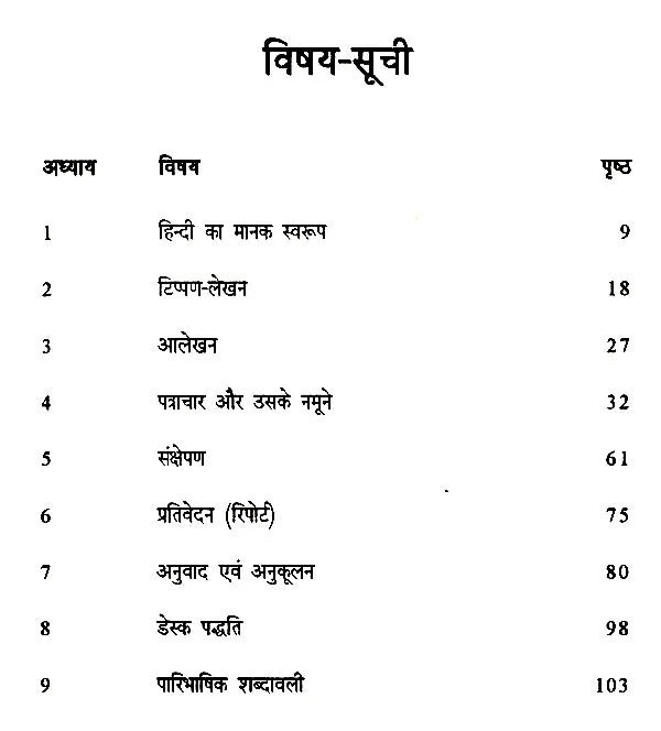 प्रयोजनमूलक कामकाजी हिन्दी- Prayojanmulak Kaamkaazi Hindi - Retail Maharaj