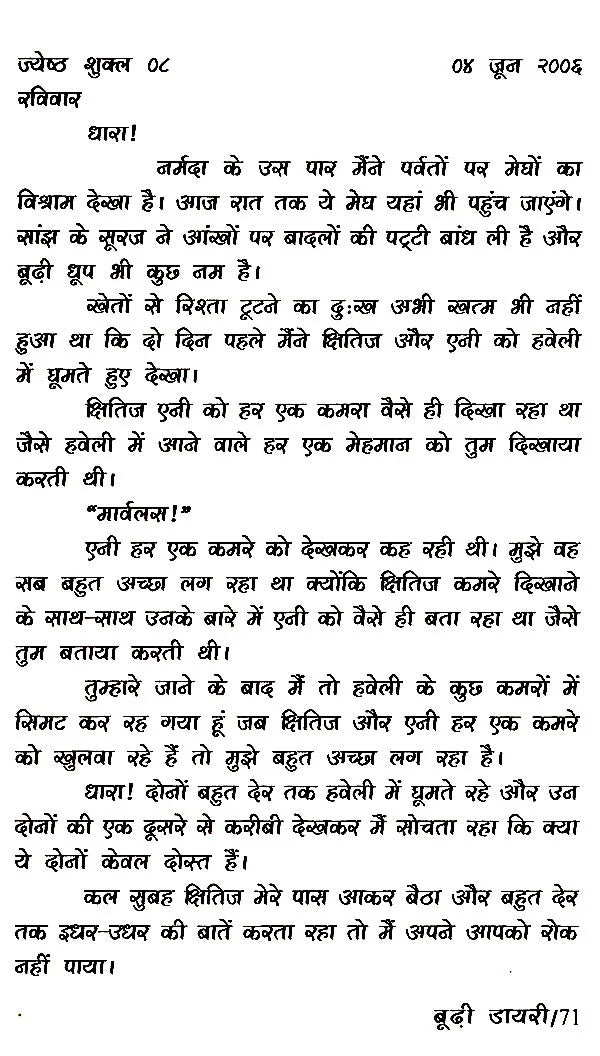 बूढ़ी डायरी: Budhi Diary (Novel) - Retail Maharaj