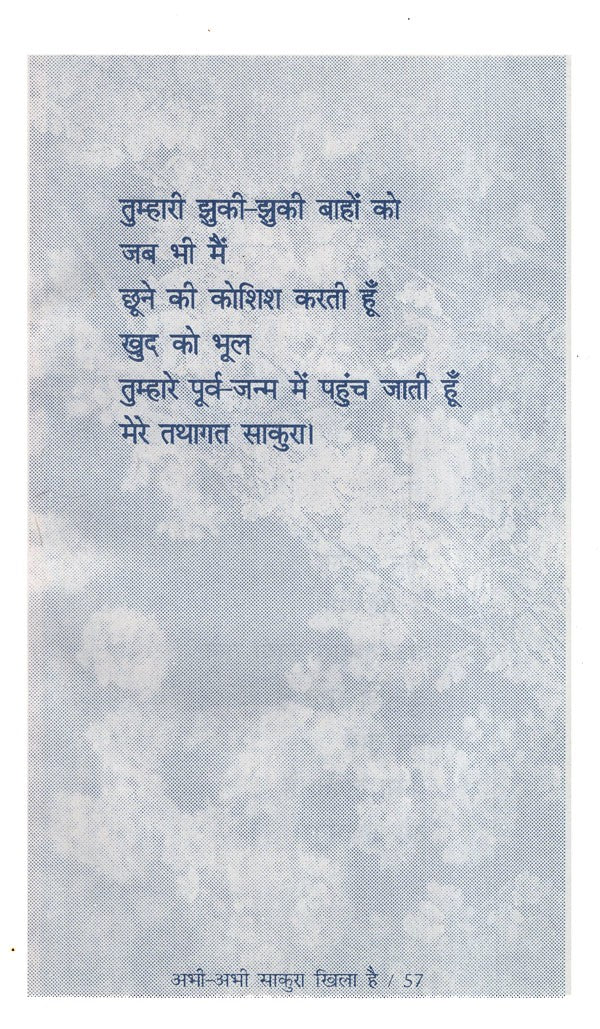 अभी-अभी साकुरा खिला है: Abhi- Abhi Sakura Khila Hain - Retail Maharaj