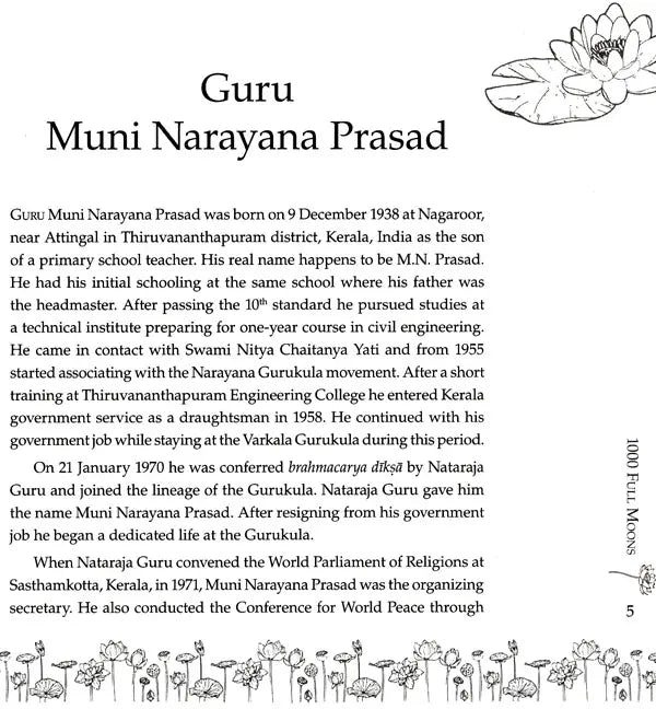 1000 Full Moons The Satabhiseka Celebration of Guru Muni Narayan Prasad - Retail Maharaj