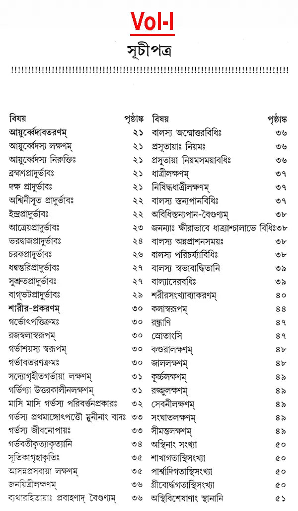 Ayurveda Samgraha (Set of 4 Volumes) (Bengali) - Retail Maharaj