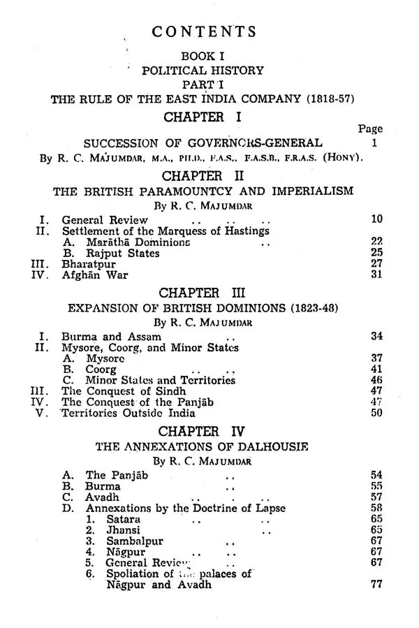 British Paramountcy and Indian Renaissance: The History and Culture of the Indian People (Volume IX, Part - 1) - Retail Maharaj