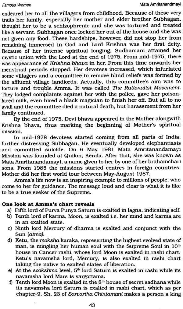 Famous Women: Astro-Portraits by Women Astrologers: Hindu Astrology Series - Retail Maharaj