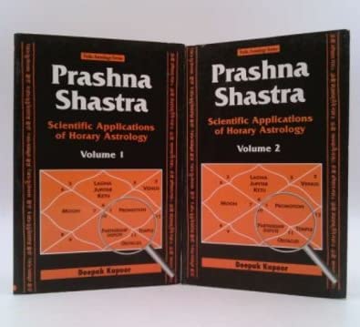 Prashna Shastra (2 Volume set) In English by DEEPAK KAPOOR - Retail Maharaj