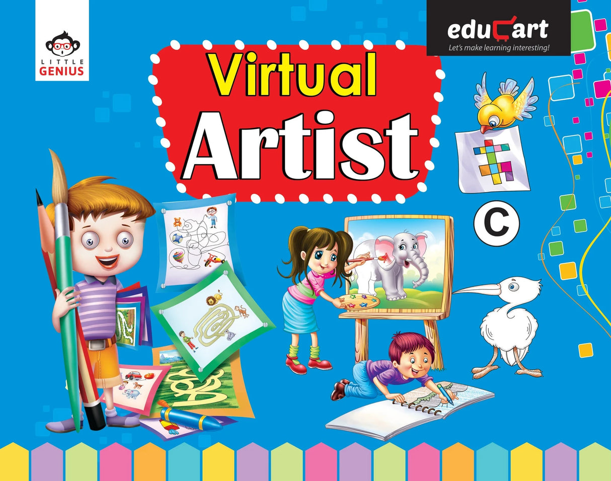 Virtual Artist Drawing Book (Level C) - Retail Maharaj