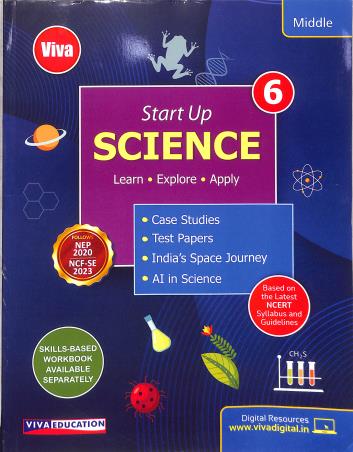 Start Up Science Class 6 (NEP 2020 / NCF SE 2023) Middle - Retail Maharaj