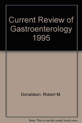 Current Review of Gastroenterology 1995 - Retail Maharaj