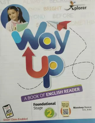 Way Up A Book of English Reader Class 2 - Retail Maharaj