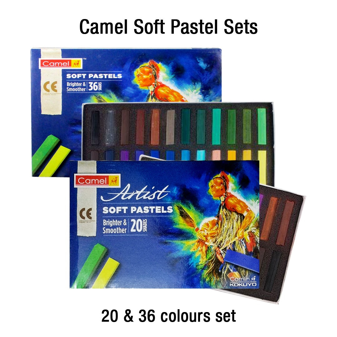 Camel Soft Pastel Sets of 20 & 36