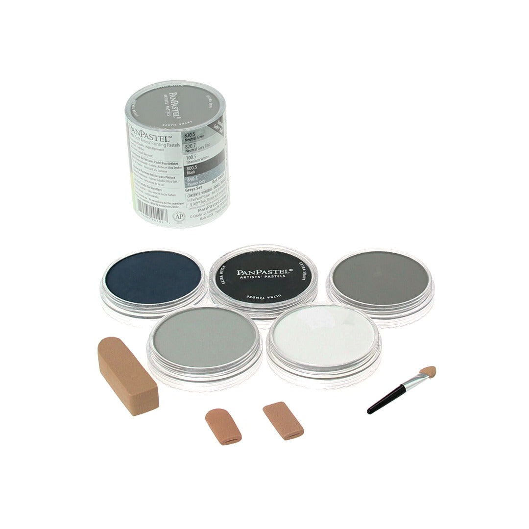 PanPastel Colours Set of 5 (Professional Artist Soft Pastels)