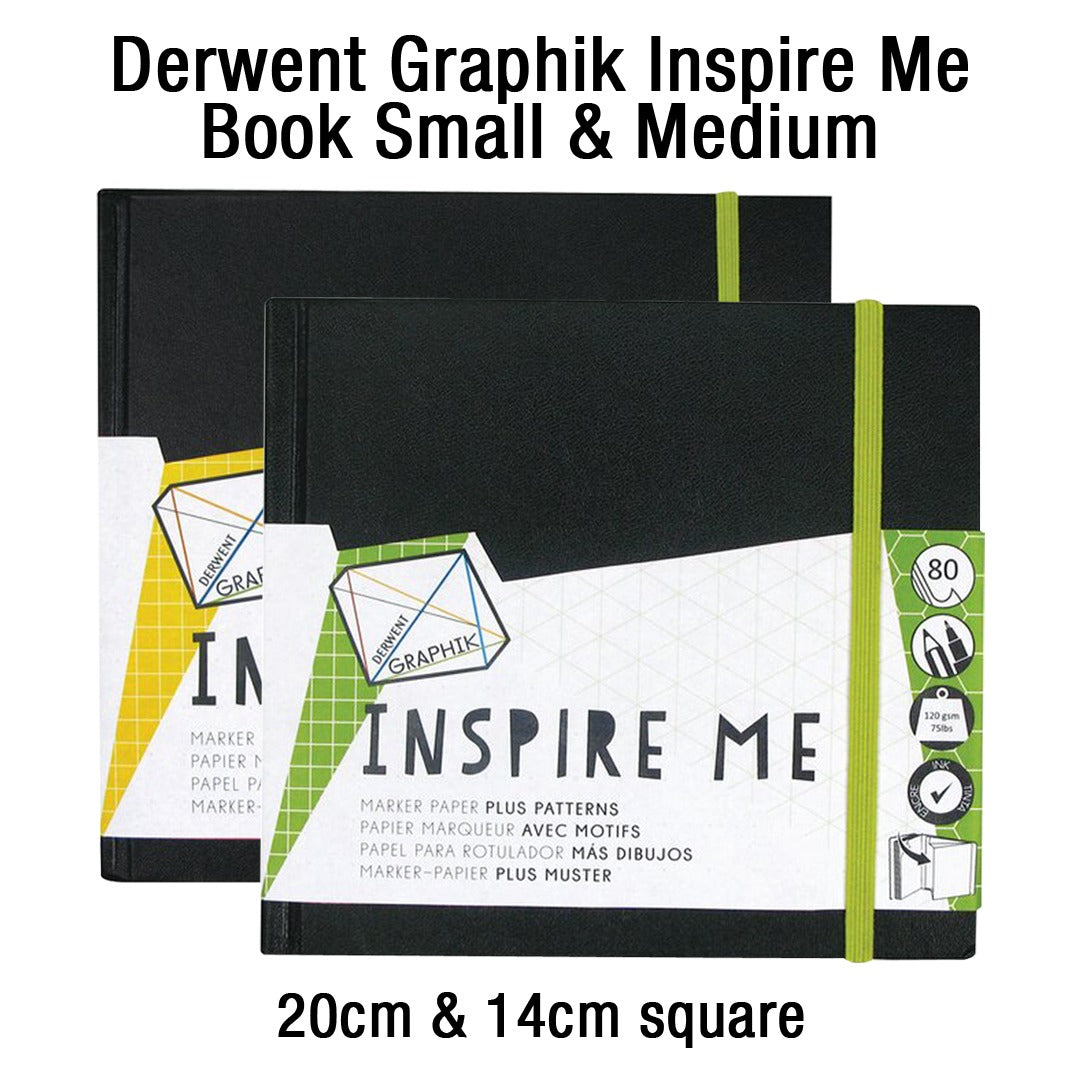 Derwent Graphik Inspire Me Pattern Marker Sketchbook 120 GSM