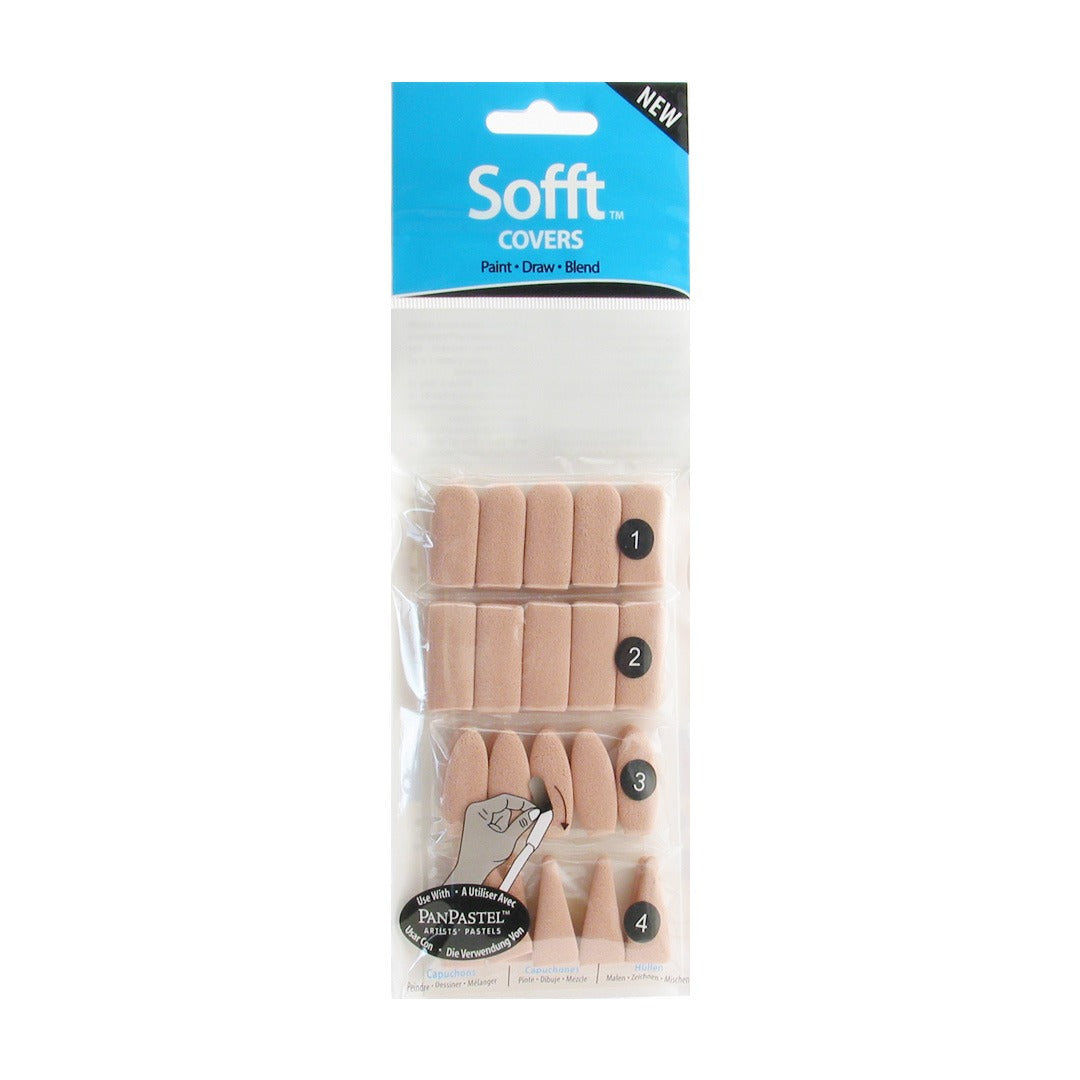 PanPastel Sofft Covers Professional Sponge Applicator Covers - Retail Maharaj