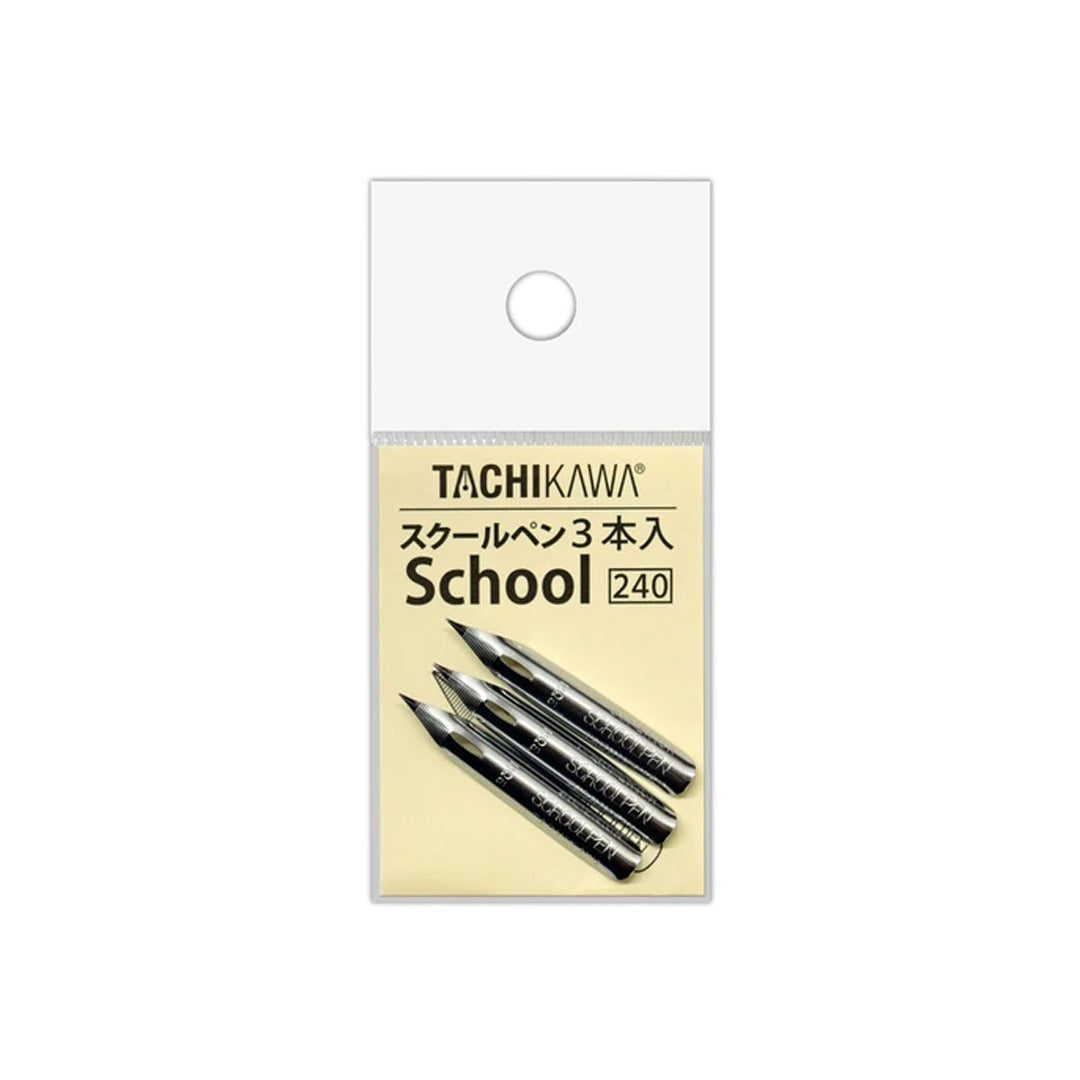 Tachikawa Comic Pen Nib No 5 School Type Pack of 3 - Retail Maharaj