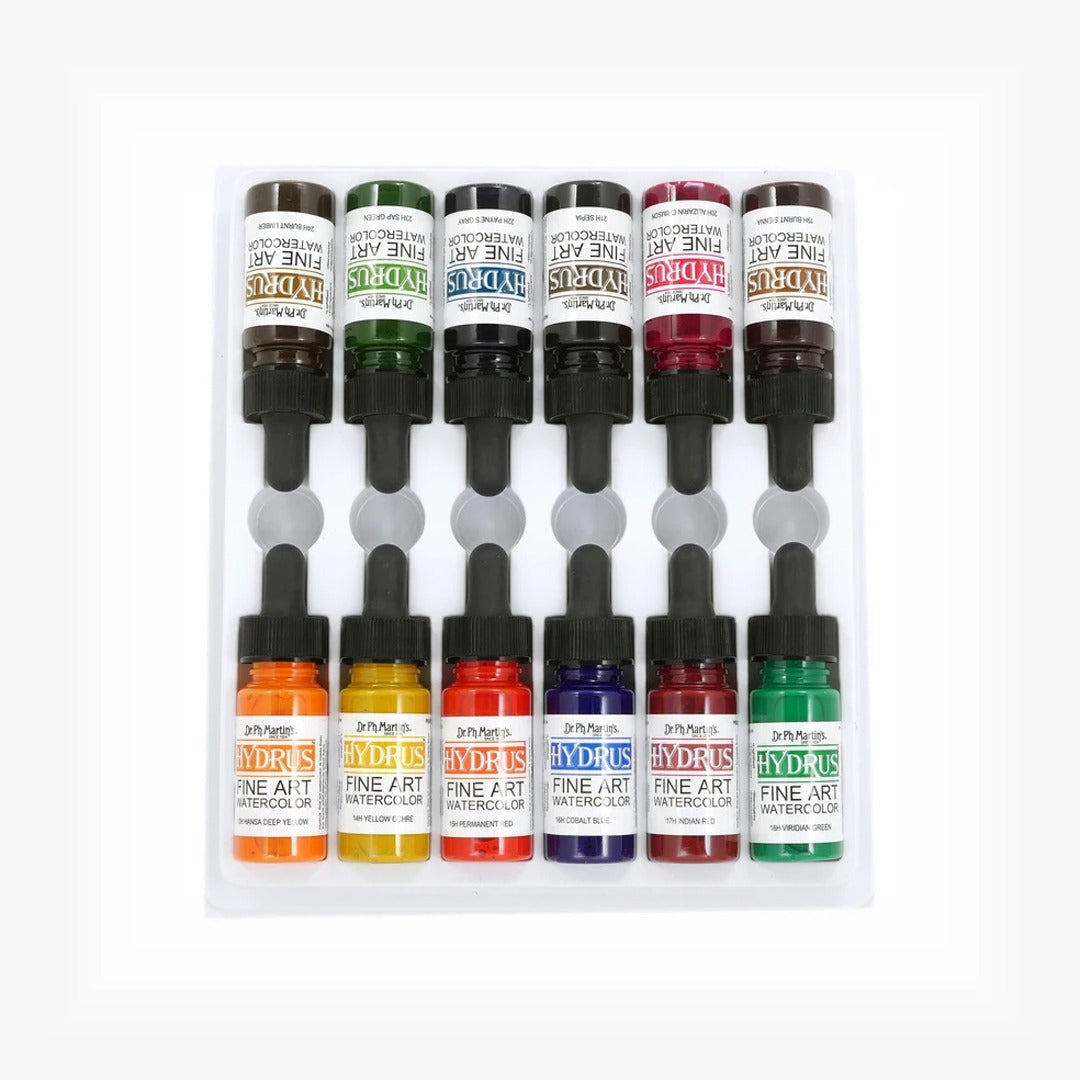 Dr. Ph. Martin’s HYDRUS FINE ART WATERCOLOR, 0.5 OZ SETS ALL KINDS