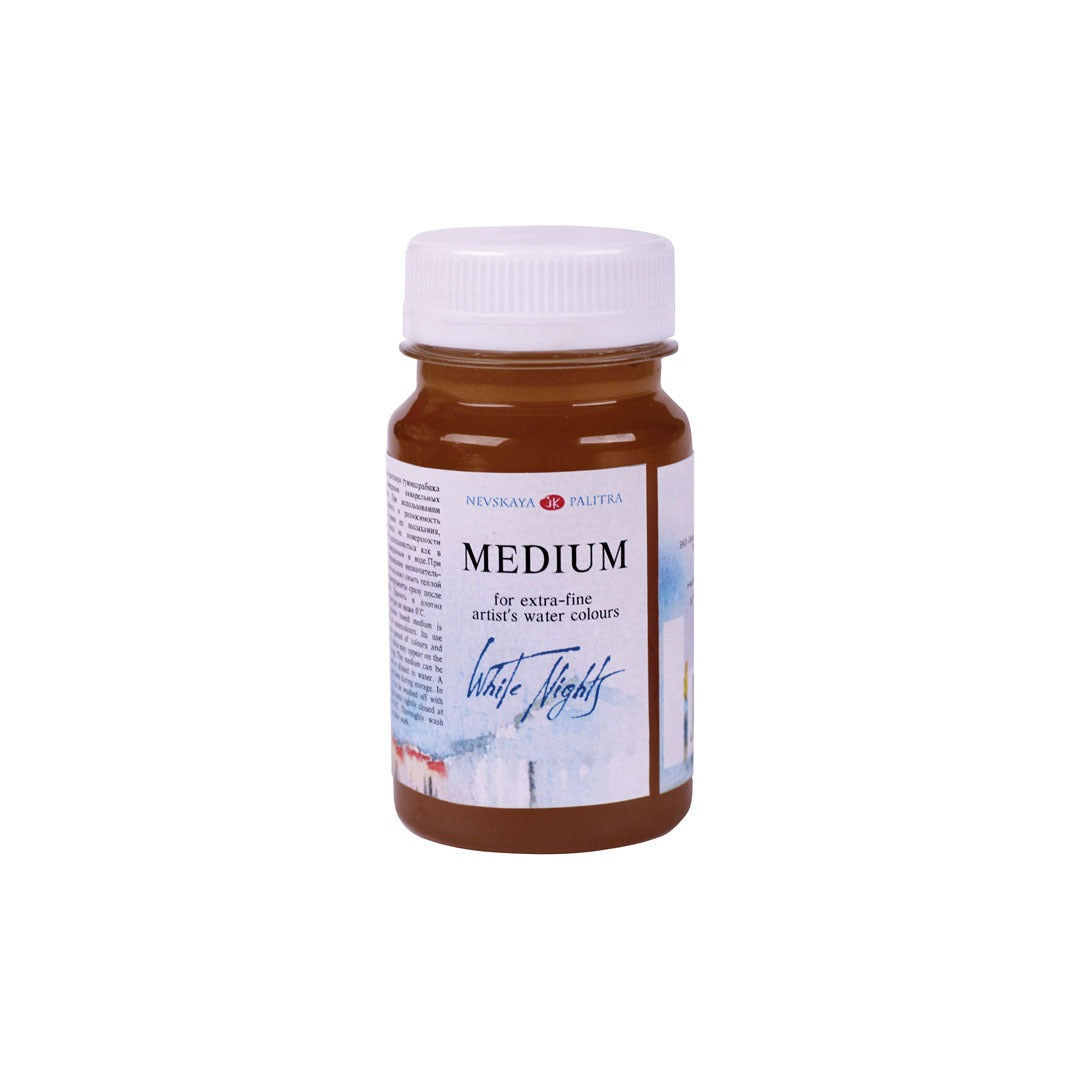 White Nights Watercolour Medium Gum Arabic for Extra Fine Watercolours – 100 ml