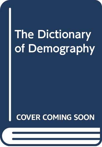 The Dictionary Of Demography - Retail Maharaj