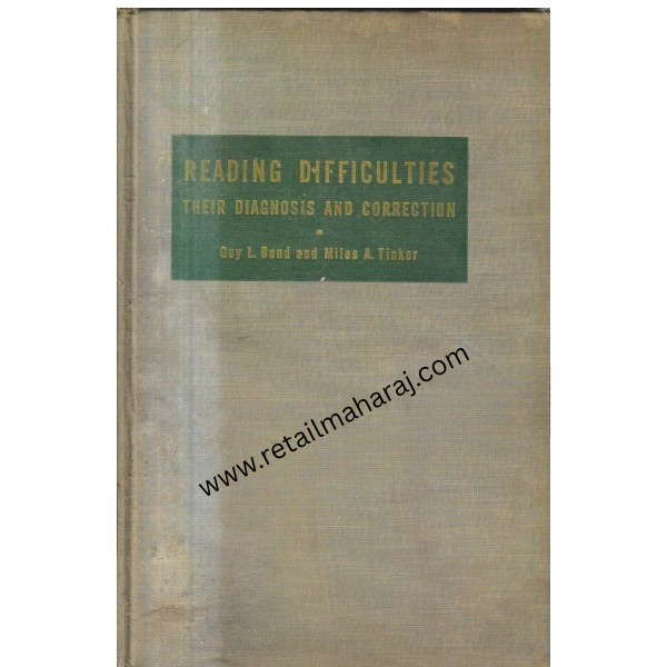 Reading Difficulties their Diagnosis and Correction 1st edition - Retail Maharaj