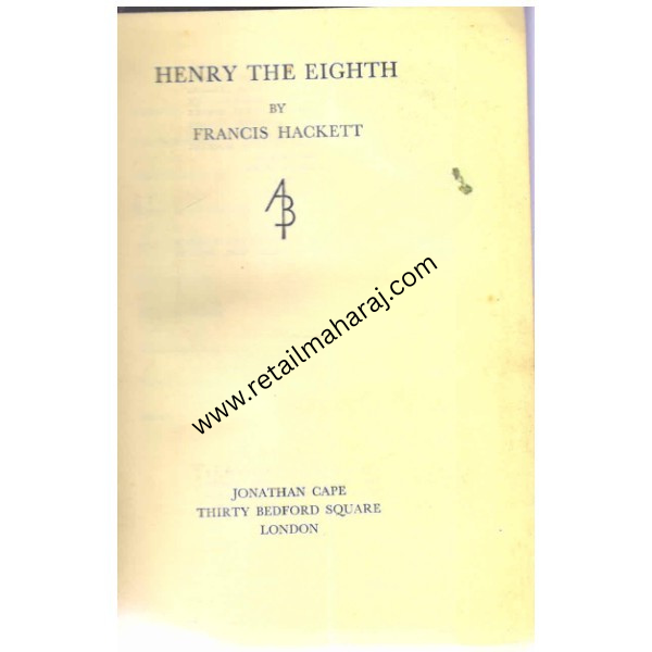 Henry the Eight - Retail Maharaj