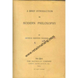 A Brief Introduction to Modern Philosophy - Retail Maharaj