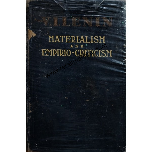 Materialism and Empirio Criticism. - Retail Maharaj