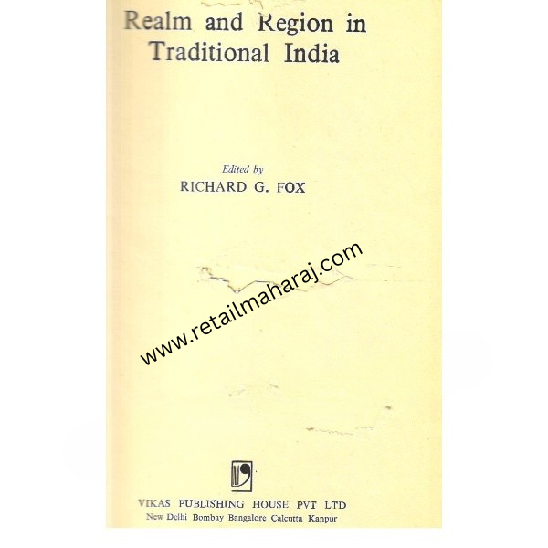 Realm and Region in Traditional India - Retail Maharaj