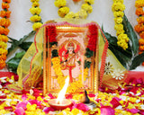 Arkam Saraswati Puja Samagri Kit for Basant Panchami/ Saraswati Pujan/ Basant Panchami Pooja/ Vasant Panchami Puja (45+ Items) with Detailed Puja Vidhi in Hindi - Retail Maharaj